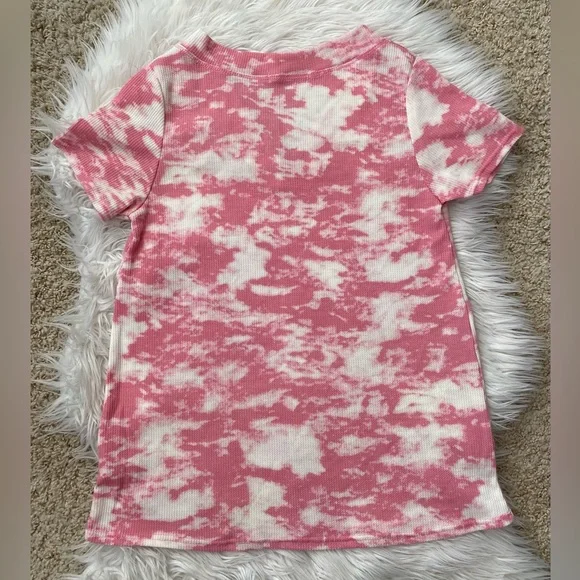 {Twenty Second x Pink Lily} Wonderfully Adored Tie Dye Tee - Women's Small - Picture 5 of 6
